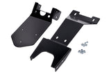 License Plate Holder with splash guard Rieju MRT black aluminium