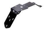 License Plate Holder Rieju MRT black aluminium