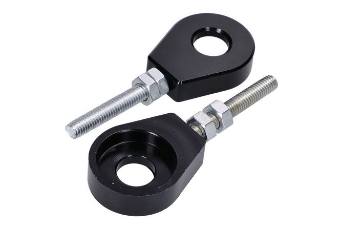 Chain Tensioner Set 12mm aluminium Puch / Simson / Kreidler / Sachs svart