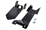 License Plate Holder with splash guard Rieju MRT black aluminium