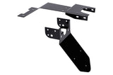 License Plate Holder with splash guard Rieju MRT black aluminium