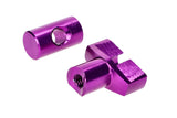 Brake Cable Adjuster M6 aluminium purple