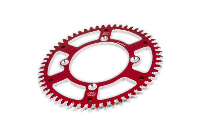 Bakdrev Moto Master 420 aluminium 55 tänder röd CR 85 / CRF 150