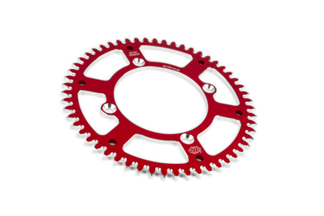 Bakdrev Moto Master 420 aluminium 55 tänder röd CR 85 / CRF 150