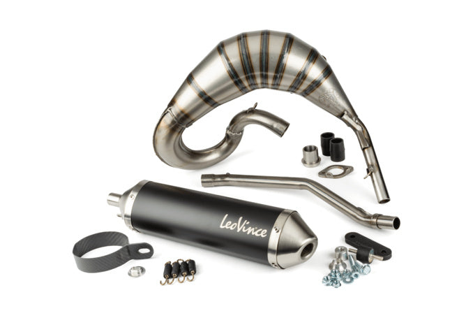 Avgassystem LeoVince X-Fight Black Edition Derbi Senda / X-treme