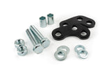 Riser / Jack-Up Kit black aluminium Derbi Senda