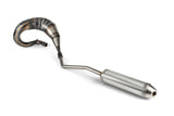 Exhaust with silencer Giannelli Enduro Alu Derbi Senda X-Treme