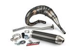 Exhaust with silencer Giannelli Enduro carbon Derbi Senda X-Treme