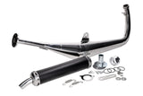 Exhaust Motegra Racing 60-110cc polished Simson S50 / S51 / S70