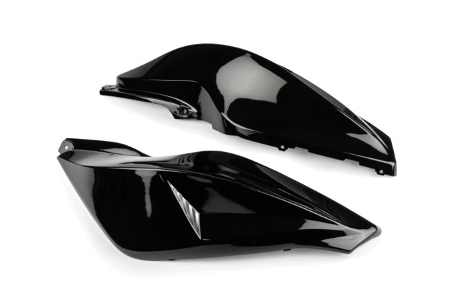 Bakre Underseat Panel Yamaha Aerox före 2013 Ny Design svart