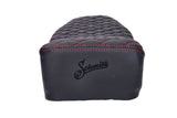 Seat Schmitt quilted black / red Simson S50/S51/S70