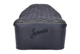 Seat Schmitt quilted black / yellow Simson S50/S51/S70