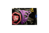 Sprocket Guard KRM Derbi purple