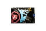 Sprocket Guard KRM Derbi turquoise