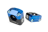 Handlebar Clamps 28mm KRM black / dark blue