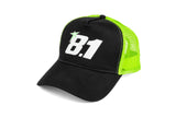 Trucker Cap Ottopuntouno 8.1 Green / Black