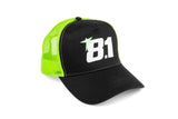 Trucker Cap Ottopuntouno 8.1 Green / Black