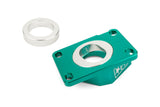 Intake Manifold AM6 / Derbi Stage6 High Flow MK2 28mm turquoise