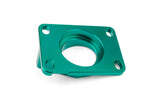 Intake Manifold AM6 / Derbi Stage6 High Flow MK2 34mm turquoise