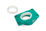 Intake Manifold AM6 / Derbi Stage6 High Flow MK2 34mm turquoise