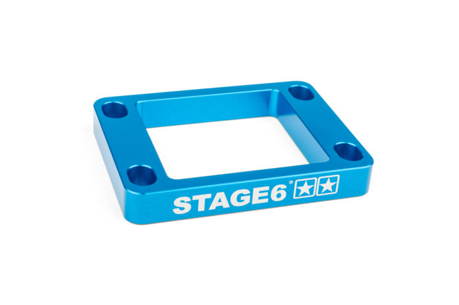 Reed Valve Spacer 10mm AM6 / Derbi Stage6 Blå