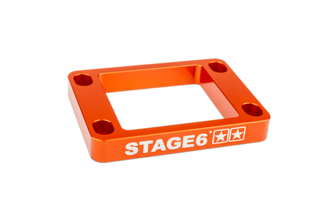 Reed Valve Spacer 10mm AM6 / Derbi Stage6 Orange