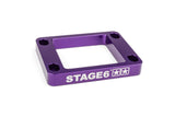 Reed Valve Spacer 10mm AM6 / Derbi Stage6 purple