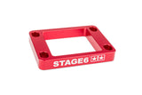 Reed Valve Spacer 10mm AM6 / Derbi Stage6 Red
