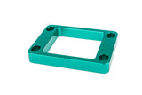 Reed Valve Spacer 10mm AM6 / Derbi Stage6 turquoise