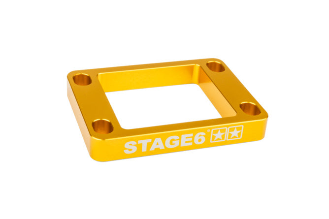 Reed Valve Spacer 10mm AM6 / Derbi Stage6 Gul