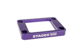 Reed Valve Spacer 5° incline AM6 / Derbi Stage6 purple