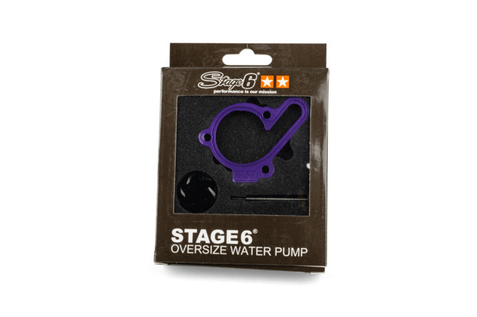 Vattenpump högflöde Stage6 lila Derbi Euro 3 / Euro 4