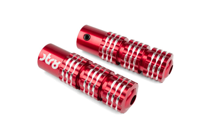 Fotpinnar Ultra Grip Alu Röd