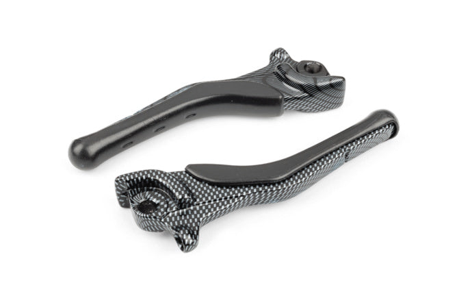 Bromsspakset kolfiberlook Yamaha Aerox / Nitro före 2012