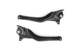 Brake Lever Set carbon look Yamaha Aerox / Nitro before 2012