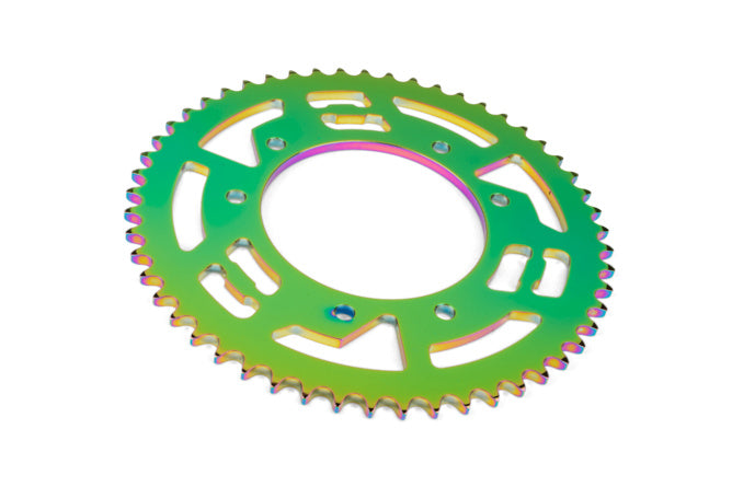 Bakdrev 53 tänder - 420 Doppler Alu CNC neochrome Derbi DRD Pro