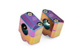 Handlebar Clamps 28mm Doppler aluminum neochrome