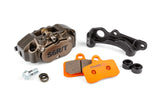 4-piston Caliper with adapter Vespa Stage6 R/T Hard anodised