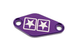 Oil Pump Cover AM6 / Derbi Stage6 MK2 purple