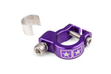 Exhaust Clamp Stage6 Alu CNC Purple