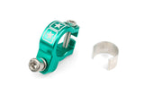 Exhaust Clamp Stage6 Alu CNC Turquoise