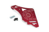 Sprocket Guard with clutch lever stop red
