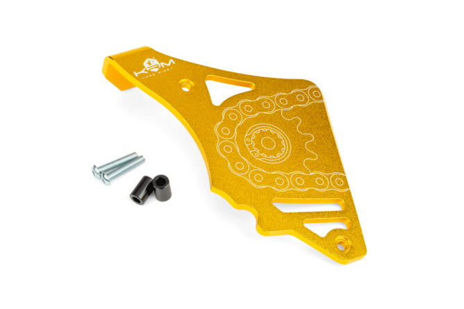 Sprocket Skydd med Kopplingsregulator Stopp Guld