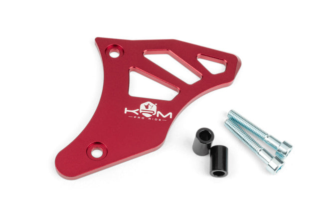 Sprocket Guard KRM Derbi röd
