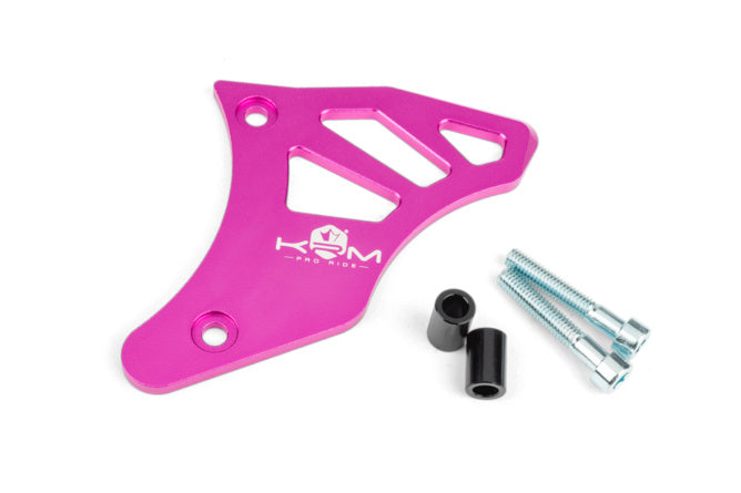 Sprocket Guard KRM Derbi rosa