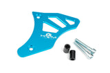 Sprocket Guard KRM Derbi turquoise
