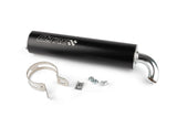 Rear silencer Tecnigas Q-TRE, black