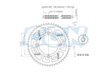 Chain Kit steel 13x53 - 428 Doppler Origin Beta RR