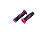 Grips Domino A450 On-Road Racing black / pink (Open End)
