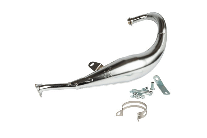 Avgassystem Voca Chromed 50/70cc Derbi